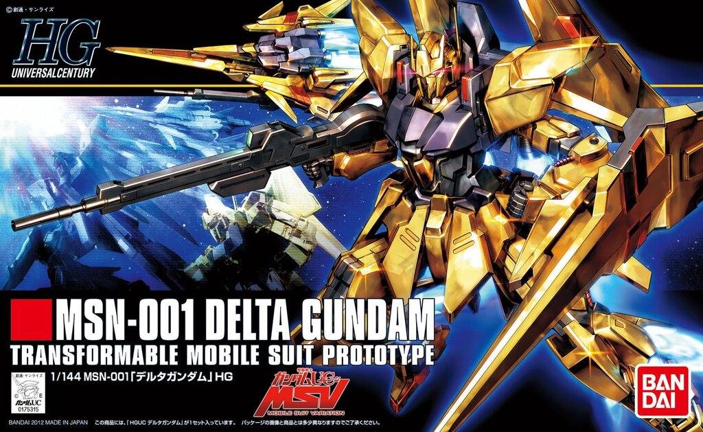 Bandai 1/144 HGUC DELTA GUNDAM 4573102609700 C4 - Shumi Toy - ThaiPick