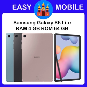 ภาพหน้าปกสินค้าSAMSUNG Galaxy  Tab S6 Lite (WiFi)  แถม ปากกา S-PEN   Ram 4 GB  Rom 64 GB ประกันศูนย์ 1 ปี ชำระเงินปลายทางได้ ที่เกี่ยวข้อง