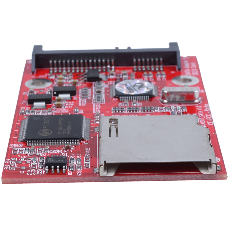 MMC SD SDHC SATA 6.35 centimeter HDD Secure Digital Conversion Adapter