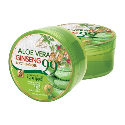 2&PS aloe vera ginseng soothing gel (300 ml.) กระปุกใหญ่ made in korea