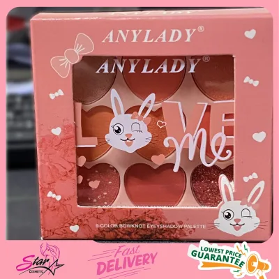 ANYLADY LOVE Me 9-Color Bowknot Eyeshadow Palette No.810