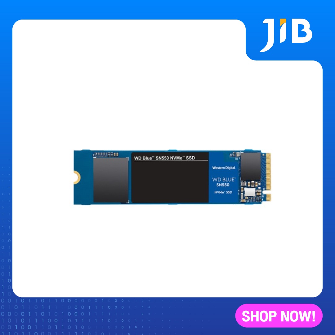 JIB SSD 1TB WD BLUE M.2 NVMe SN550 (WDS100T2B0C-NVME)