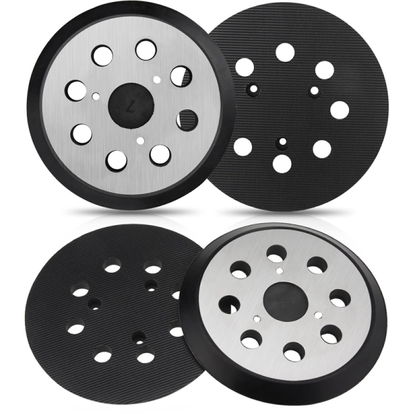 Bảng giá Sander Pads for Makita Orbital MT922, 5 inch 8-Hole Replacement Hook and Loop Sanding Disc Metal Back and Rubber
