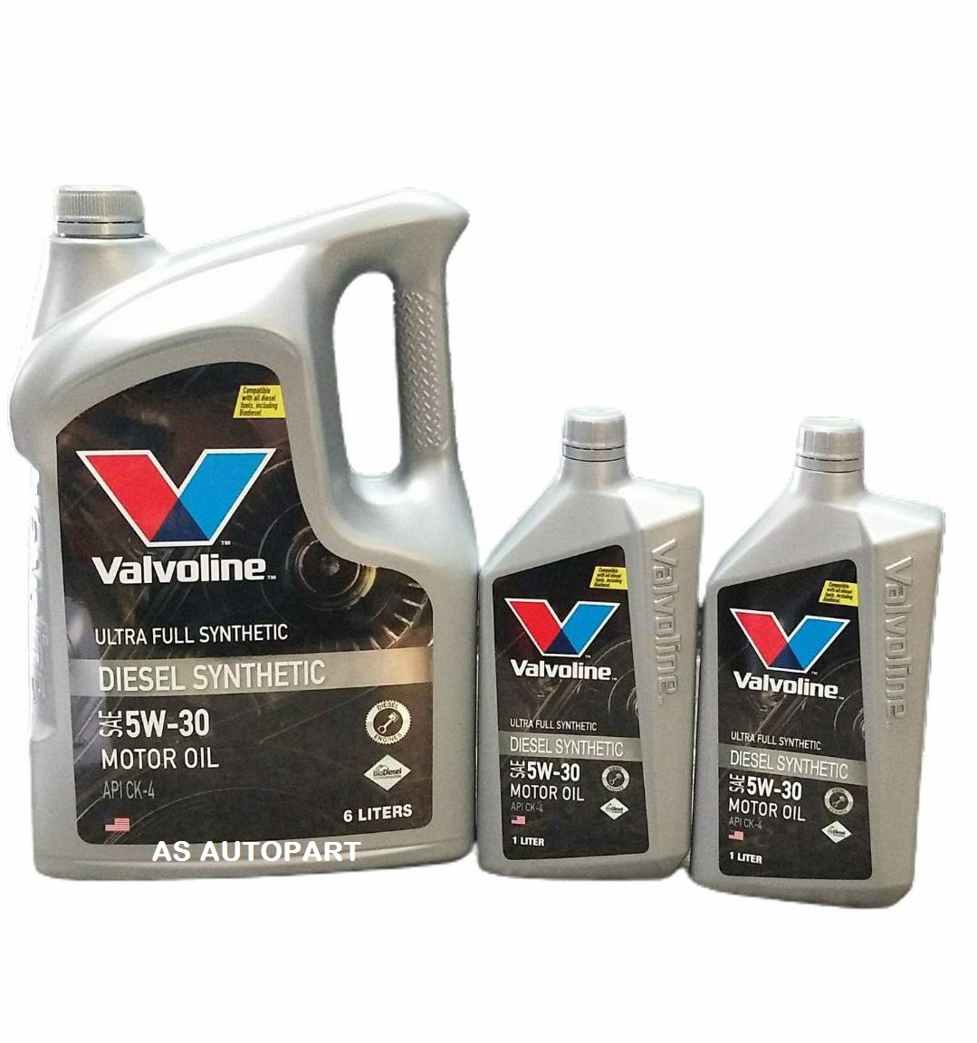น้ำมันเครื่อง Valvoline Diesel Ultra Full Synthetic 5w-30 5w30 CK4 ...