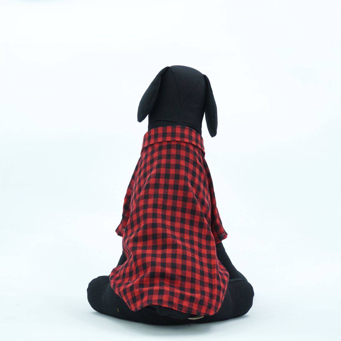 Puppe’ เสื้อเชิ้ต PAM013 สำหรับสุนัขและแมว สีแดง