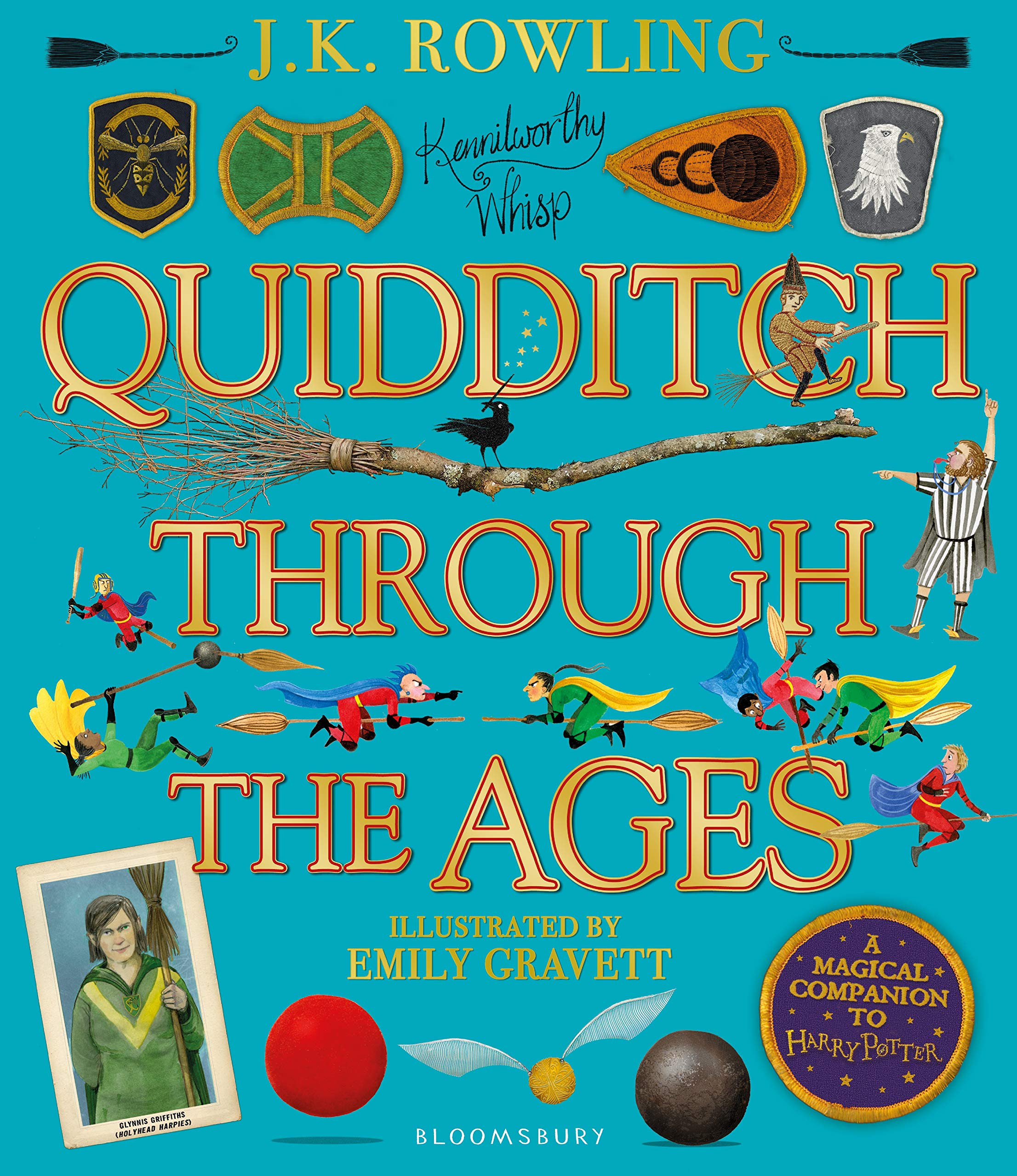 Quidditch Through the Ages. Illustrated Edition Hardcover หนังสือภาษาอังกฤษพร้อมส่ง