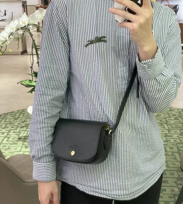 2022 new กระเป๋า Longchamp EPURE saddle bag กระเป๋าถือ shoulder bag