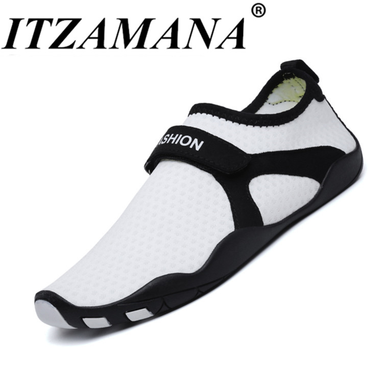 ITZAMANA รองเท้าดำน้ำขนาดใหญ่,รองเท้าวิ่งชายและหญิง,รองเท้าว่ายน้ำลุยน้ำ