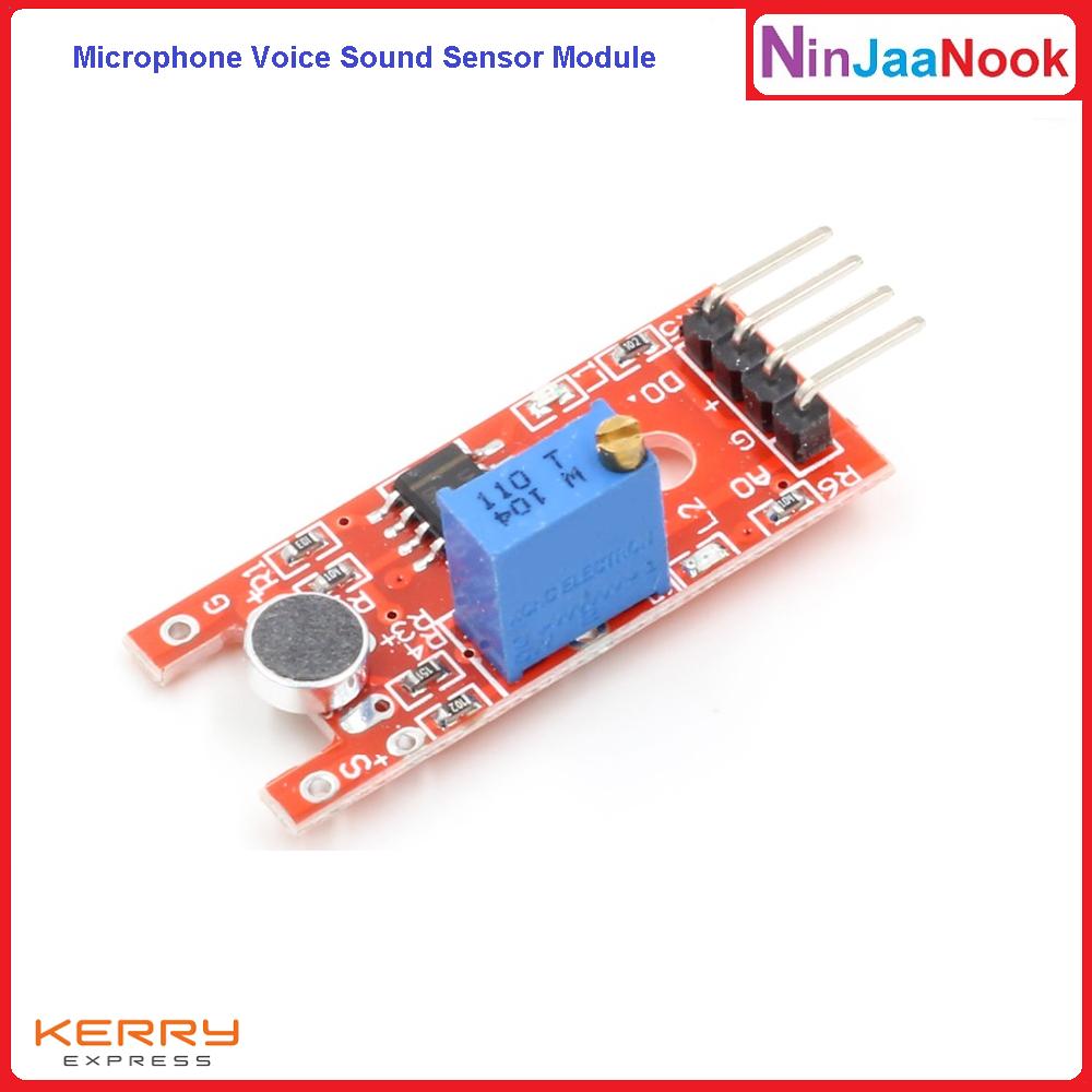 โมดูลเซนเซอร์ไมโครโฟน High Quality 1Pc LM393 Microphone Voice Sound ...