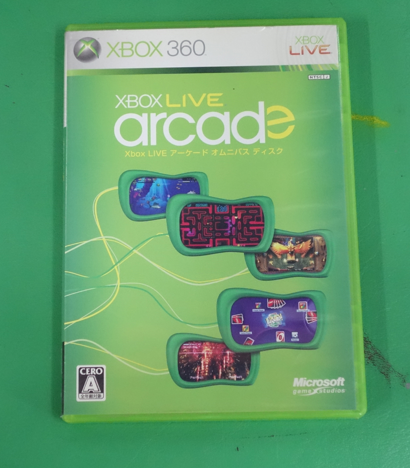 X1 ขายแผ่นเกมส์ของแท้ XBOX360 Xbox LIVE arcade  เกมส์ตามปก จำนวนผู้เล่น1-2คน  สินค้าใช้งานมาแล้วสภาพดีโซนเจแปนภาษาญี่ปุ่น   เก็บเงินปลายทางได้