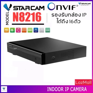 ภาพหน้าปกสินค้าVStarcam กล่องบันทึกกล่อง IP Camera Eye4 NVR N8216 / 16 CH By.SHOP-Vstarcam ซึ่งคุณอาจชอบสินค้านี้