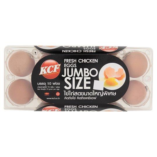 เคซีเอฟ ไข่ไก่สด ขนาดใหญ่พิเศษ 10 ฟอง ผลิตภัณฑ์จากนมเนย และไข่สำหรับอุปโภคบริโภค