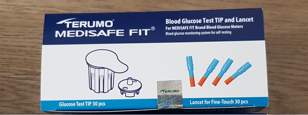 Terumo Medisafe Fit ชุดตรวจน้ำตาลในเลือดพร้อมเข็มเจาะเลือด อย่างละ 30 ชิ้น(หมดอายุเดือน5/2022)