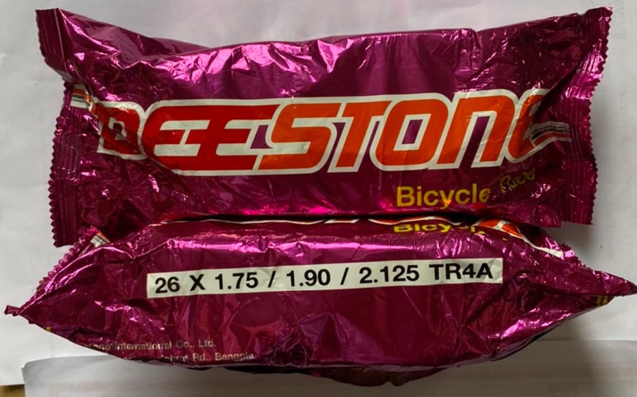 Deestone ยางในจักรยาน ขนาด 26 x 1.75 / 1.90 / 2.125 TR4A 1 เส้น จุ๊บใหญ่