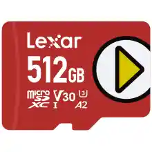 ภาพขนาดย่อของภาพหน้าปกสินค้าLexar 512GB Play Micro SDXC (150MB/s) จากร้าน Legend Thailand บน Lazada