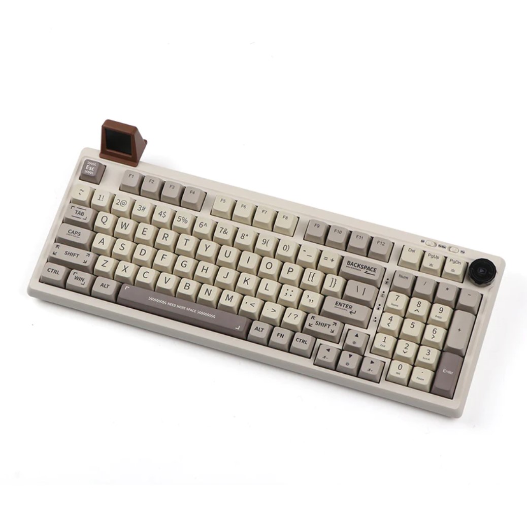 EPOMAKER RT100 / 95% Retro Mechanical Keyboard with Knob and Mini ...