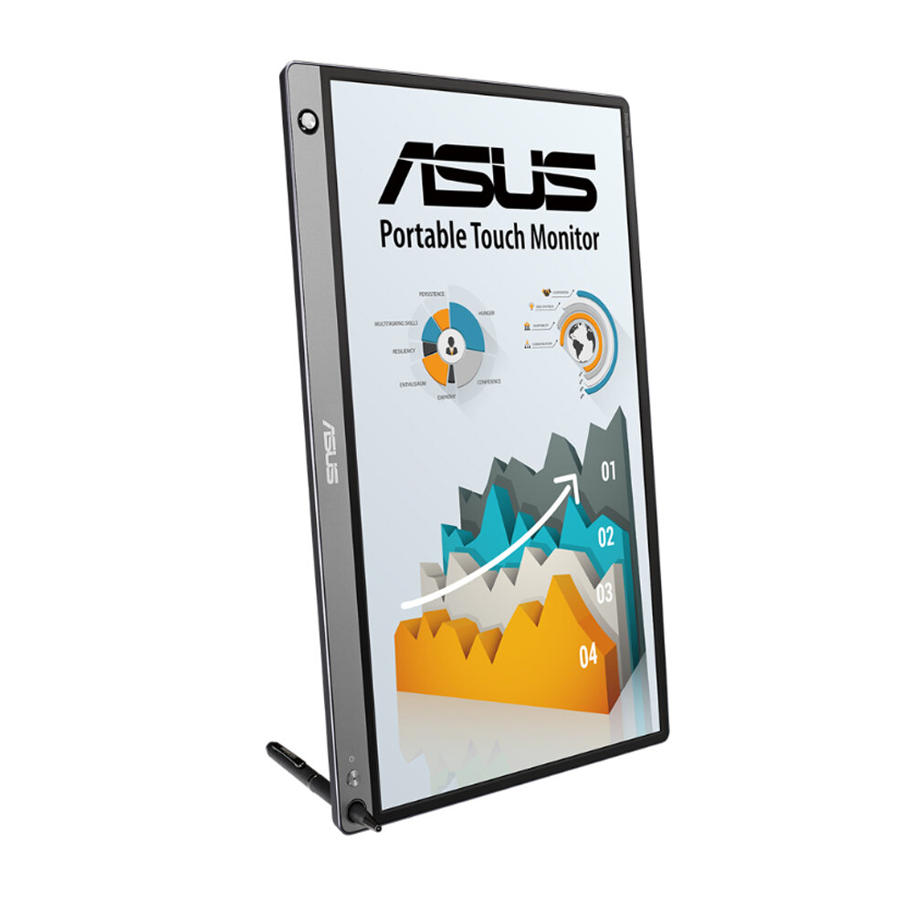 ASUS MONITOR จอมอนิเตอร์ ZenScreen MB16AMT (IPS Touch Screen USB-C ...