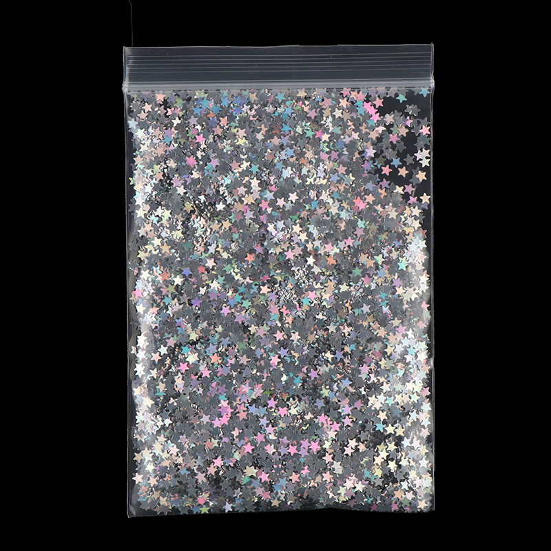 Good nice days💕10G Laser Five-pointed star sequins Nail Sequins Glitter Flakes DIY Nail Art cao cấp