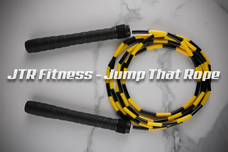 ภาพสินค้าJTR Beaded Jump Rope  เชือกกระโดดลูกปัด (Black Beads + Color Beads)  18cm Handles + Black Grip  *ใช้บนพื้นเรียบๆ จากร้าน JTR Fitness - Jump That Rope บน Lazada ภาพที่ 6