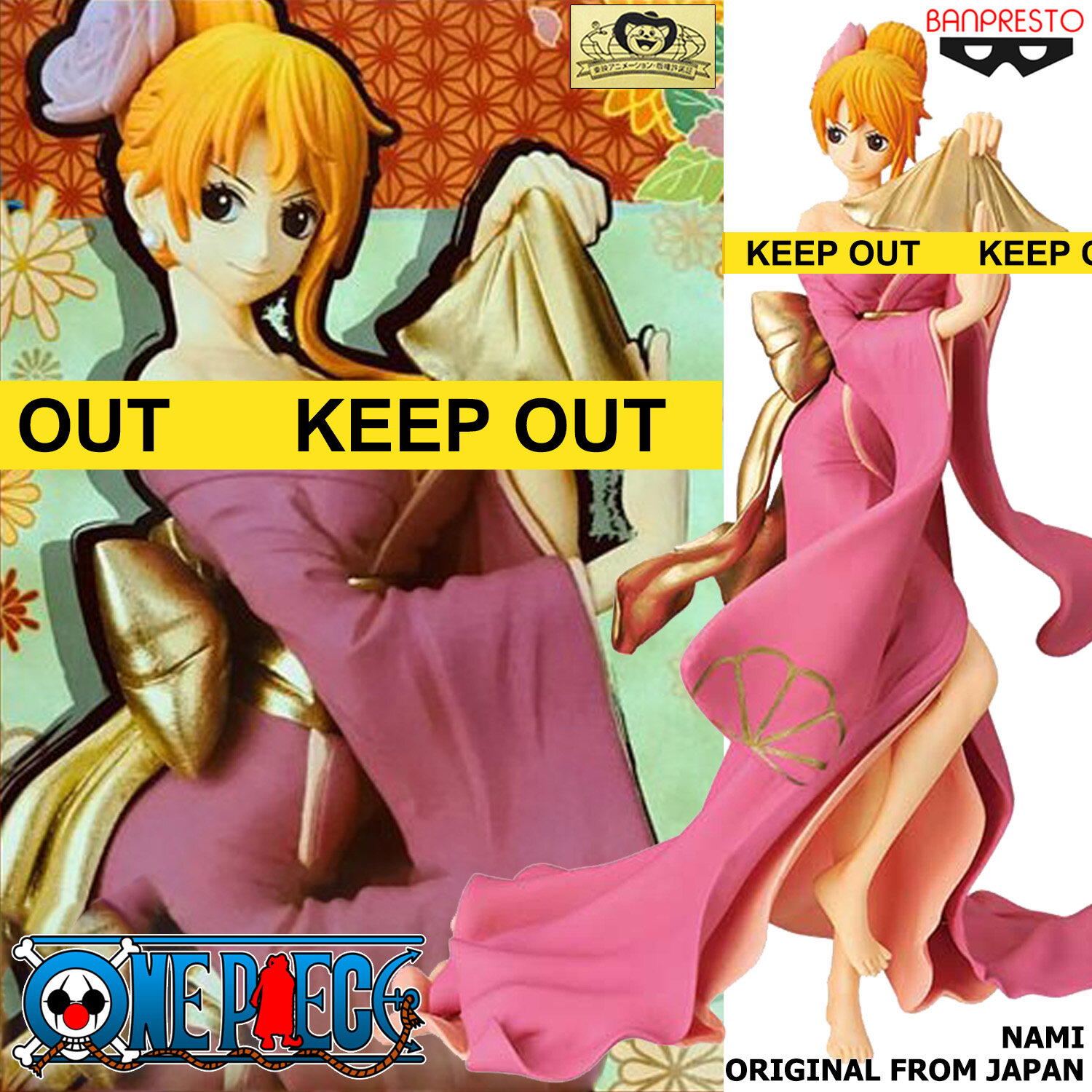 Figurine One Piece : Waso Komachi Nami 