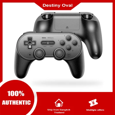 （In stock in Bangkok）8Bitdo SN30 Pro+ Bluetooth Gamepad for PC, Nintendo Switch, macOS, Android, Steam and Raspberry Pi（ติดตามเพื่อรับคูปอง）