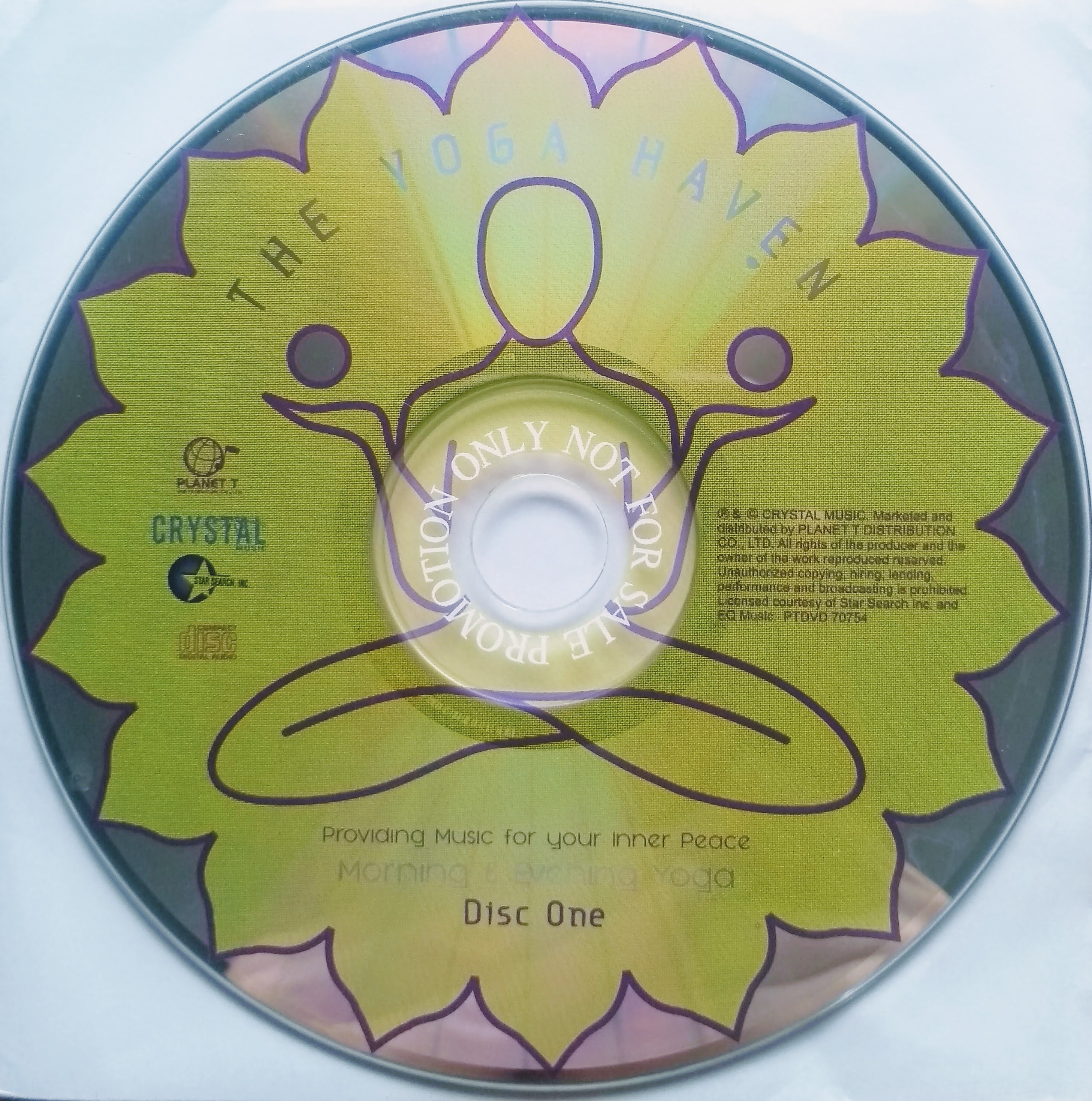 CD (Promotion) Various Artists - The Yoga Heaven  : Yoga to Assist Weight Loss Disc 1 (CD Only)