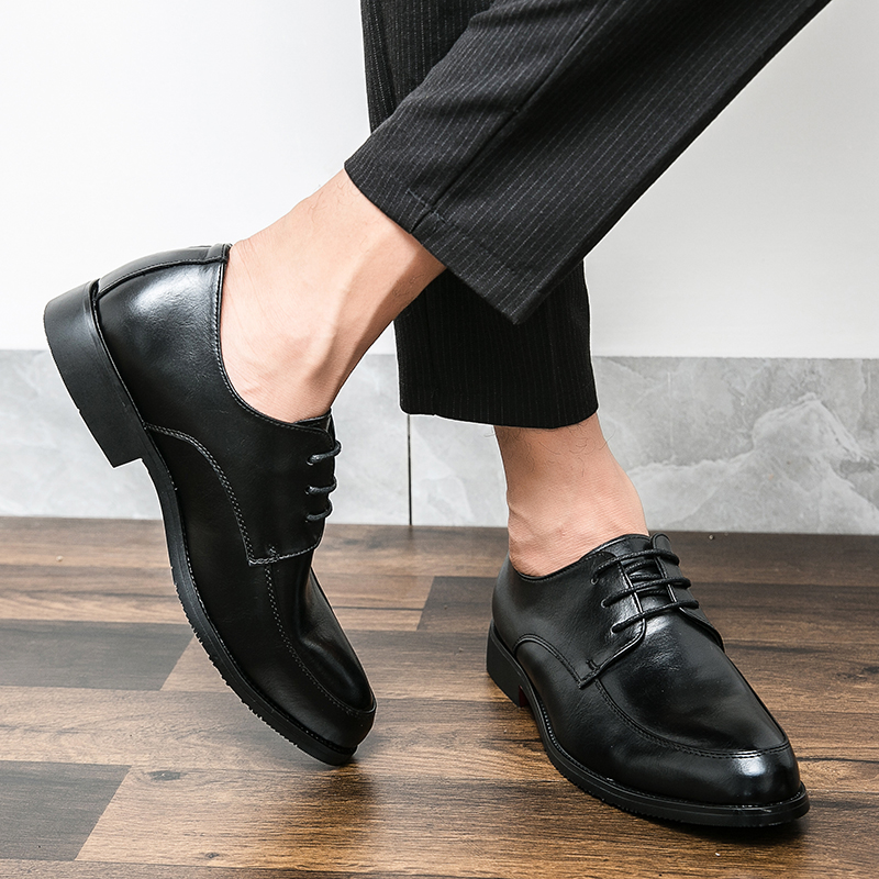 Giày Tây Da Nam Clarks_ - Stanford Lace