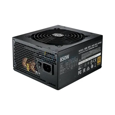 Power Supply (80+ Gold) 850W COOLER MASTER MWE V2 (MPE-8501-AFAAG)