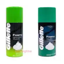 ภาพขนาดย่อของภาพหน้าปกสินค้าโฟมโกนหนวด ยิลเลตต์ ( Gillette Foamy) มี 2ขนาด จากร้าน Rireenshop บน Lazada ภาพที่ 2