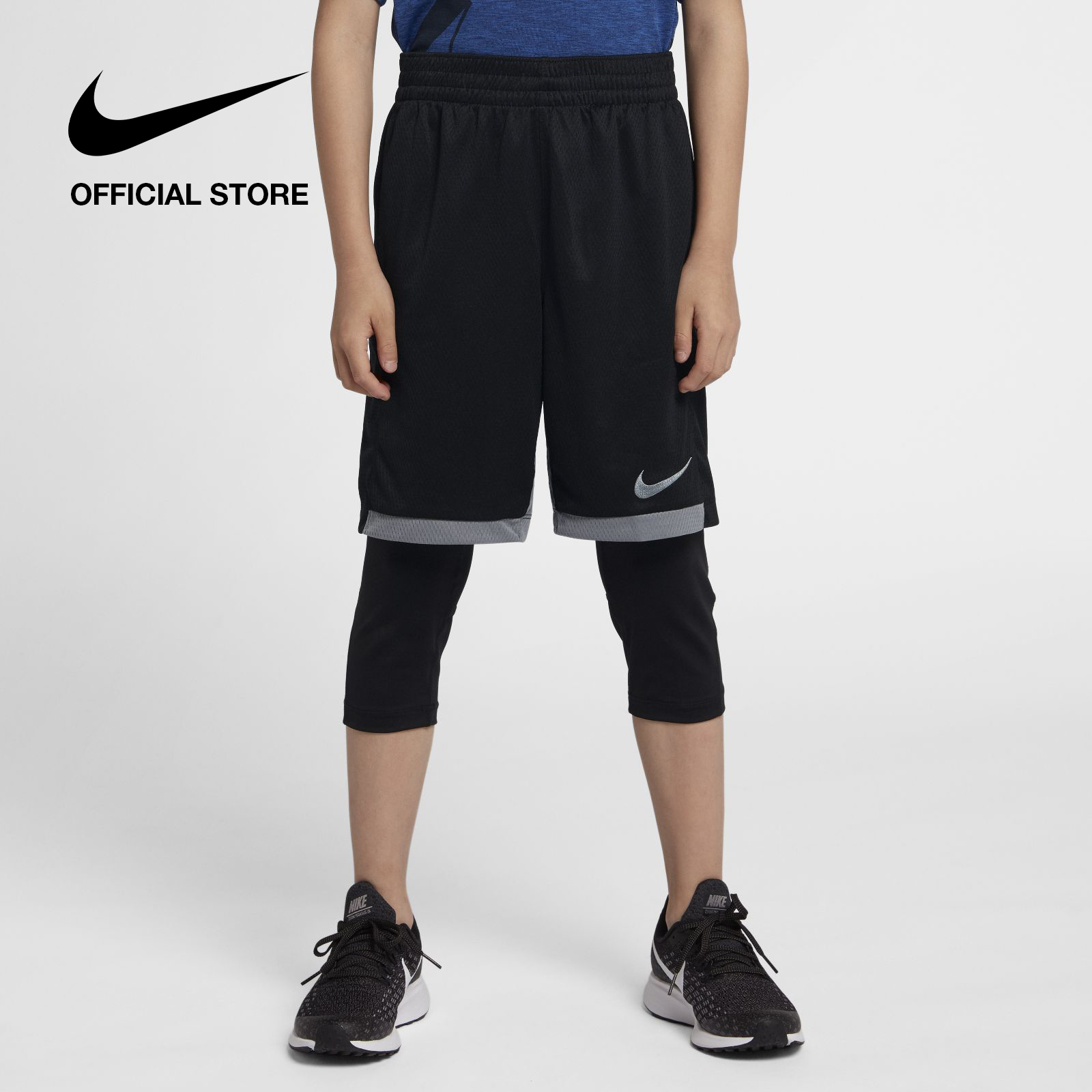 Nike Kids' Dri-Fit Trophy Training Shorts - Black