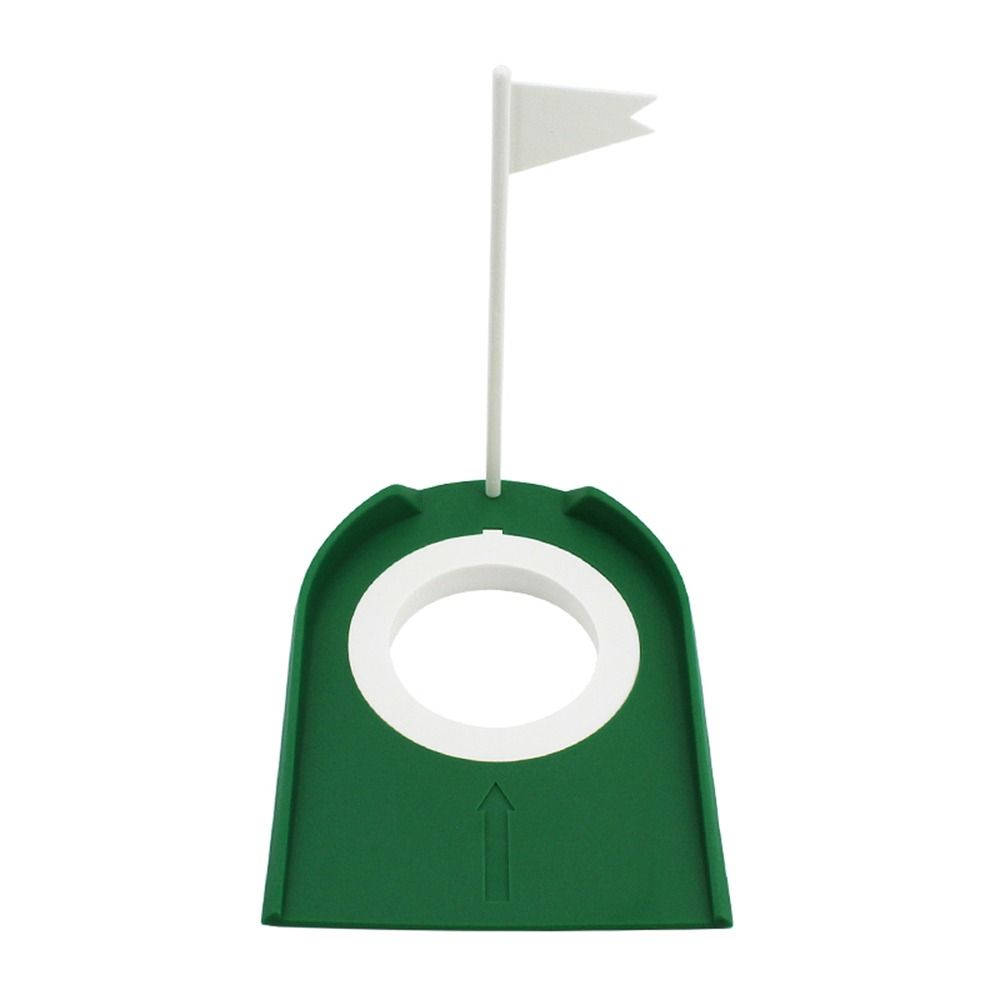 AGONIE SPORTS Green Practice Training Aids Plastic Golf Putting Disc Golf Aid Flag Cup Hole Putter Indoor Putting