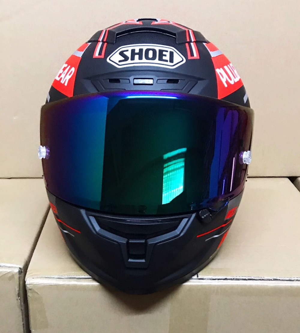 new SHOEI motorcycle helmet red ant antifog helmet racing motorcycle