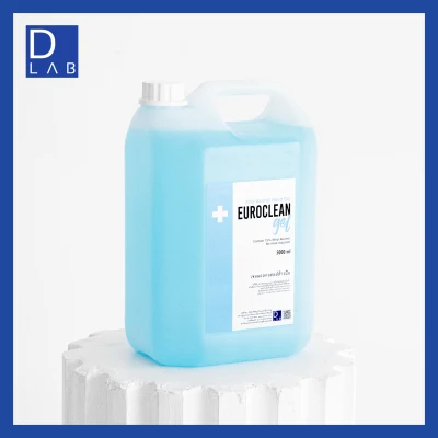 Euroclean alcohol hand gel 5,000 ml แอลกอฮอล์เจลล้างมือ