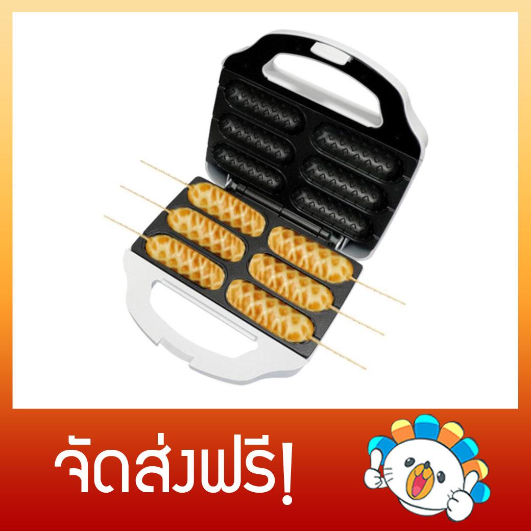 ดูภาพ เครื่องทำวาฟเฟิลไส้กรอก ทำวาฟเฟิลได้ครั้งละ 6 ชิ้น ใช้งานง่าย ทำความสะอาดง่าย - CK-5008 เพิ่มเติม เครื่องทำวาฟเฟิลไส้กรอก ทำวาฟเฟิลได้ครั้งละ 6 ชิ้น ใช้งานง่าย ทำความสะอาดง่าย - CK-5008