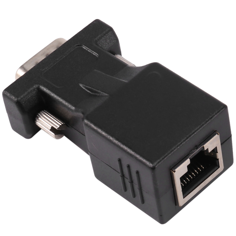 VGA Extender Male To LAN CAT5 CAT6 RJ45 Network Cable Adapter