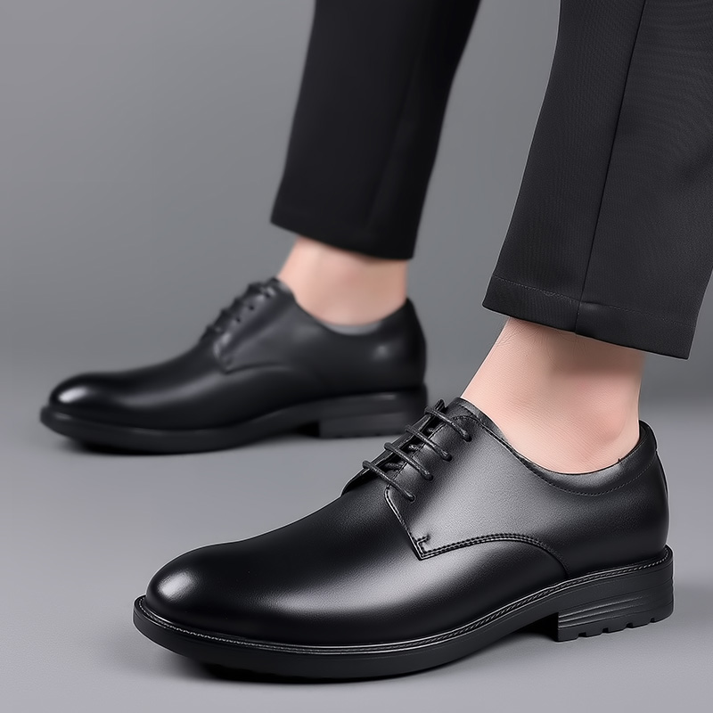 Giày Tây Da Nam Clarks_ - Becken Lace