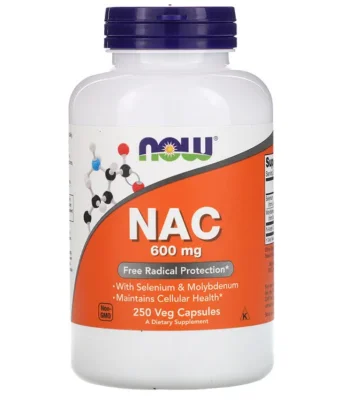 [Exp2024] Now Foods, NAC 600 mg, 250 Veg Capsules