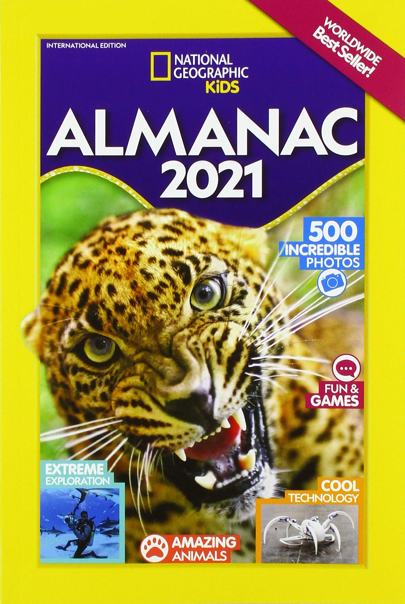 National Geographic Kids Almanac 2021 International Edition หนังสือภาษาอังกฤษพร้อมส่ง