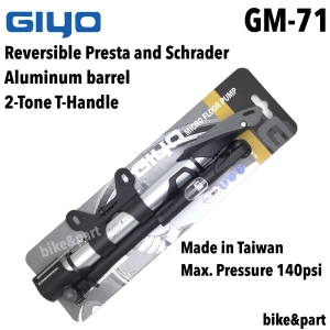ภาพหน้าปกสินค้าสูบติดรถ จักรยาน GIYO GM-71 ที่เกี่ยวข้อง
