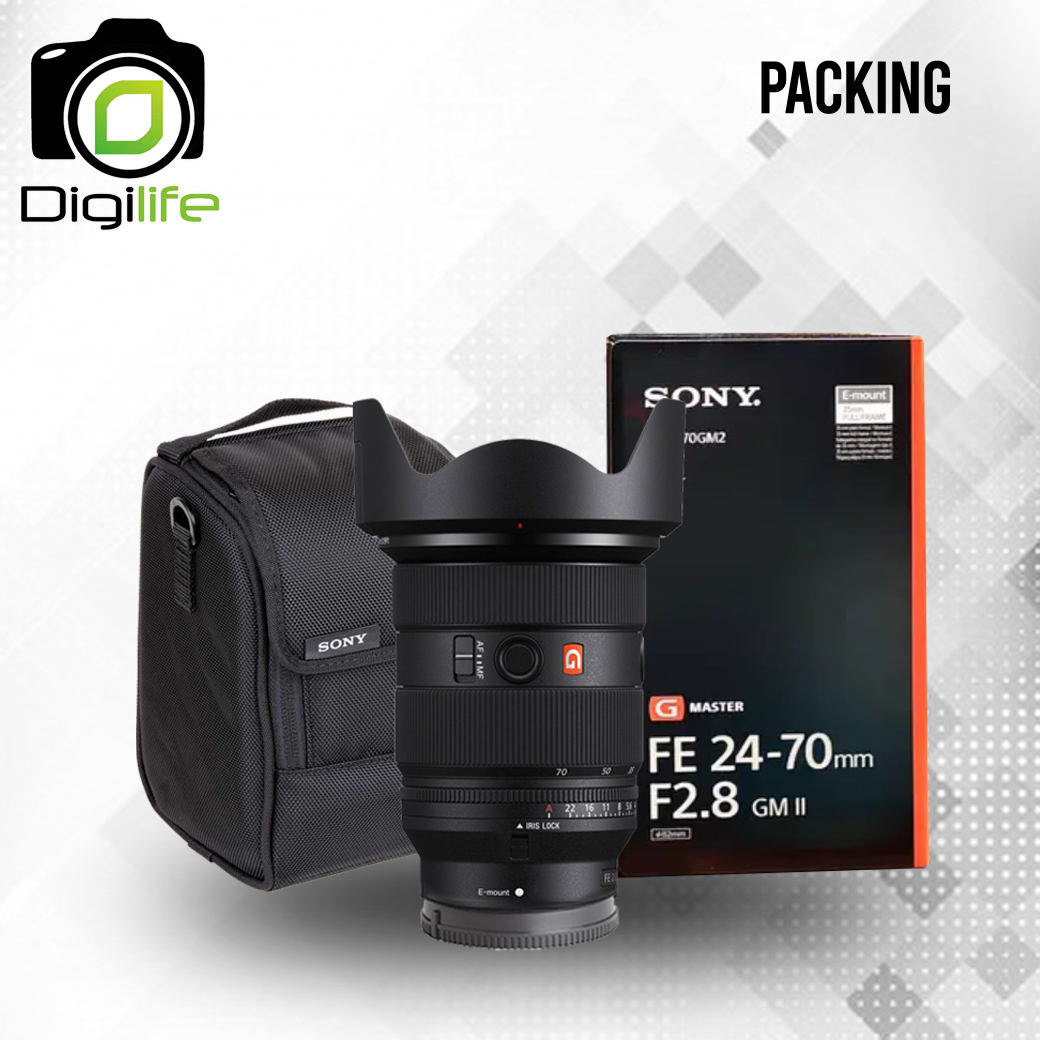 Sony Lens FE 24-70 mm. F2.8 GM II - รับประกันร้าน Digilife Thailand 1ปี ...