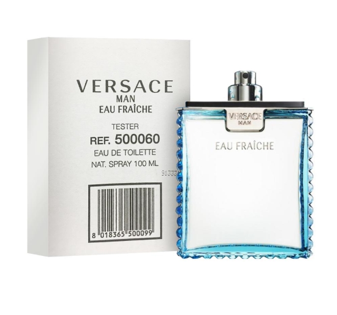 versace man eau fraiche 100ml tester