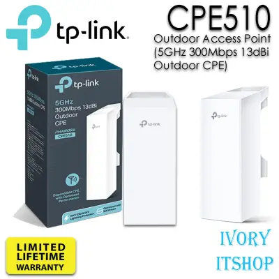 TP-Link CPE510 Outdoor Access Point (5GHz 300Mbps 13dBi Outdoor CPE)
