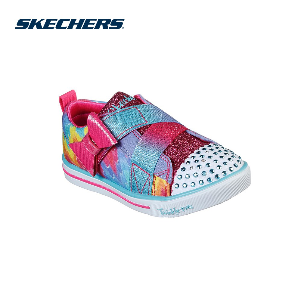 Skechers สเก็ตเชอร์ส รองเท้า เด็กผู้หญิง Sparkle Lite Twinkle Toes Shoes - 20154N-NVMT
