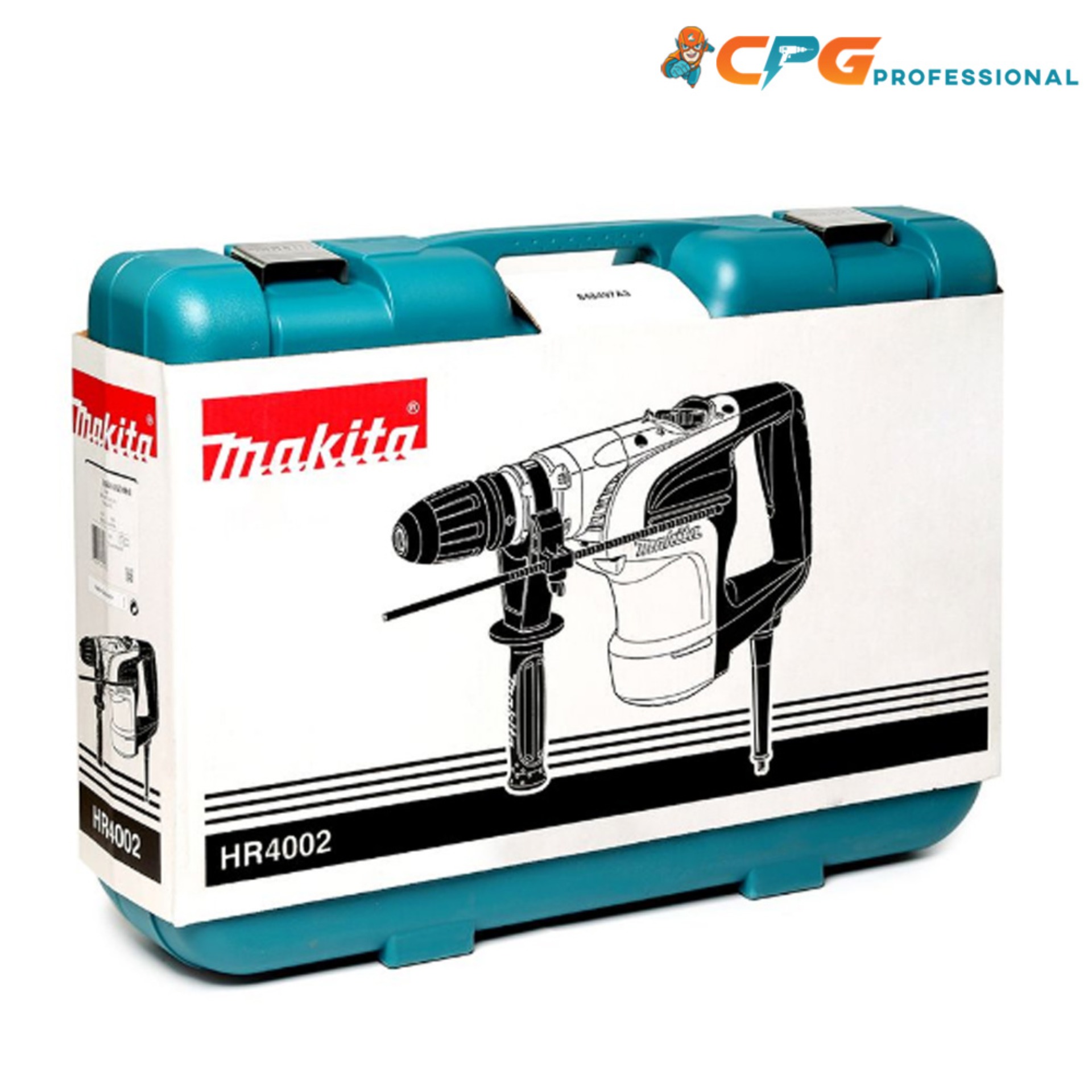 MAKITA สว่าน สว่านโรตารี่ 2ระบบ ขนาด 40 มม. (1,050วัตต์) รุ่น HR4002 ++รุ่นใหญ่ เจาะดอกคอนกรีต