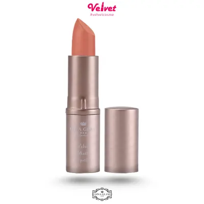Gina Glam Velvet Matte Lipstick G37 ลิปสติก จีน่า แกลม (velvetcosme)