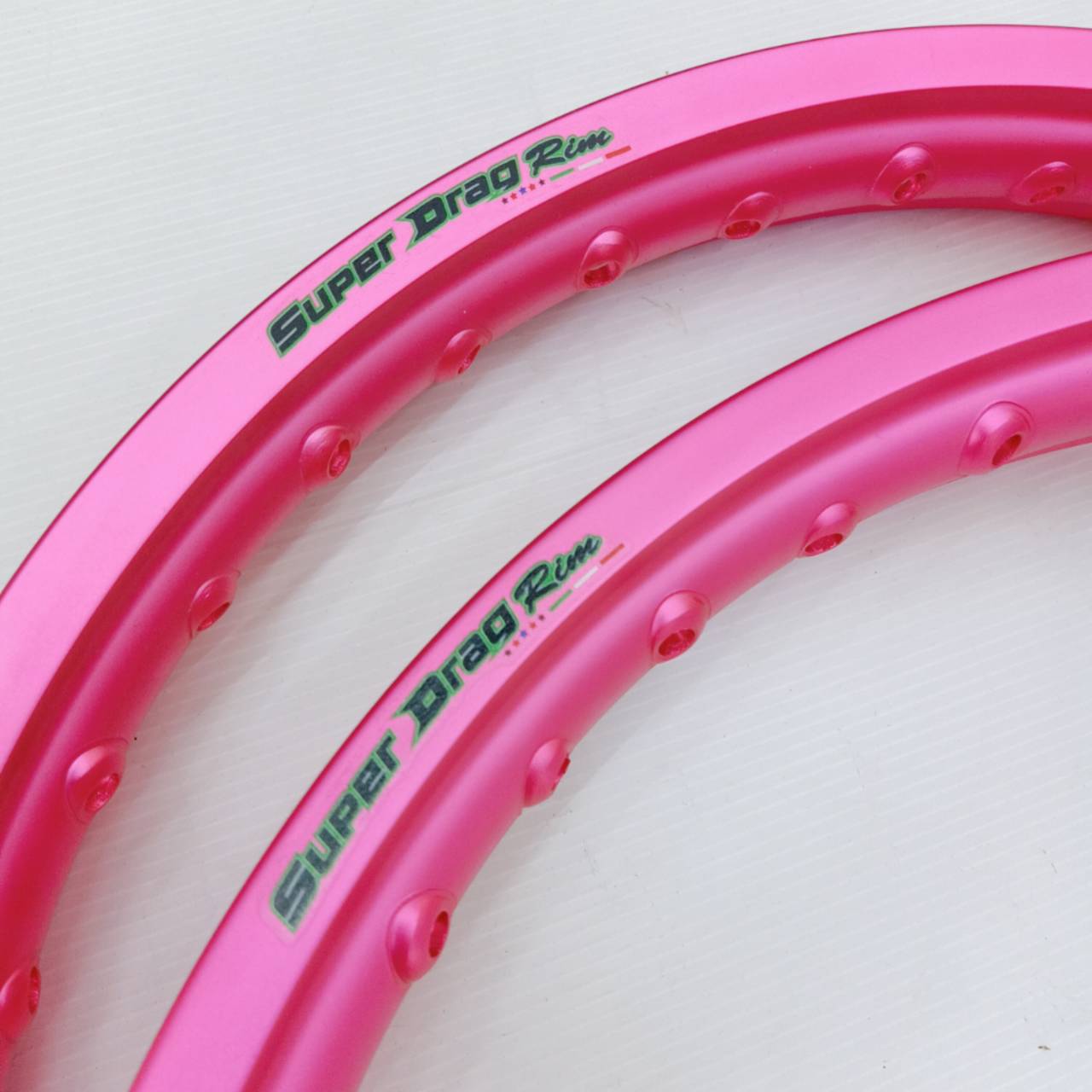 วงล้อ Super Drag Rim 140-17 สีชมพู - Puket Stores