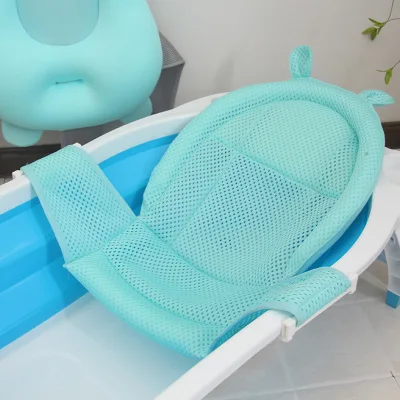 Baby Bath Pad Newborn T-type Net Can Adjust Newborn Bath Net Bath Protection Mat Bath Accessories Baby A Products Bath Products
