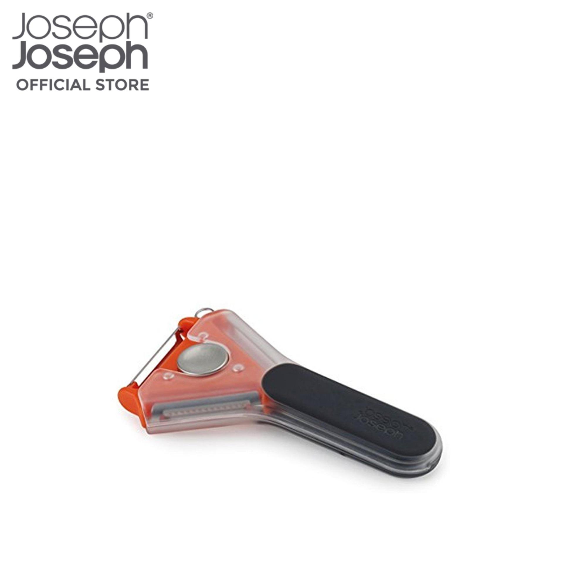 Joseph Joseph อุปกรณ์ปอกเปลือกผักและผลไม้แบบ 3 หัว รุ่น Tri-Peeler สีส้ม N20108