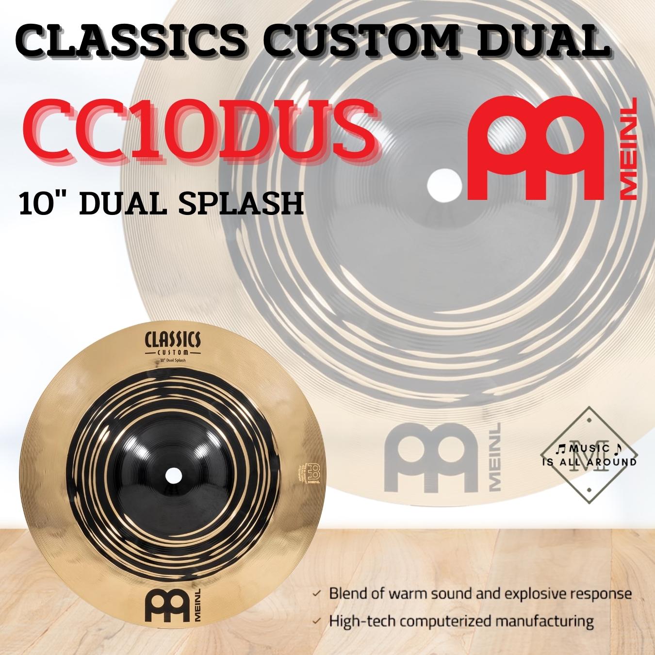 MEINL CC10DUS [Classics Custom Dual Splash 10] - ドラム