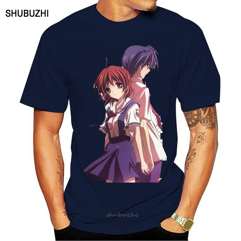 Clannad Anime T-Shirt Unisex Cotton Tee Shirt Manga Gift Quality N1124  Customize Tee Shirt | Lazada PH